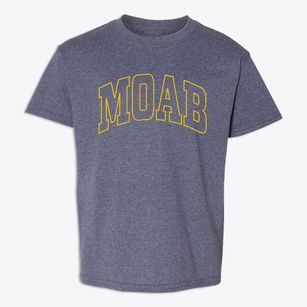Moab Utah Trendy Block Youth T-shirt