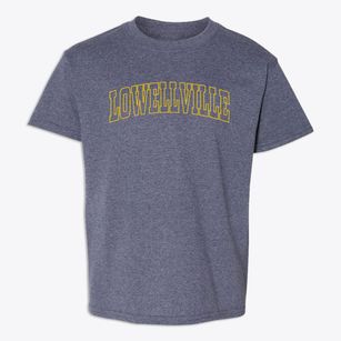 Lowellville Ohio Trendy Block Youth T-shirt