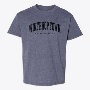 Winthrop Town Massachusetts Urban Vibe Youth T-shirt