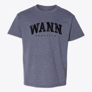 Wann Nebraska Urban Vibe Youth T-shirt