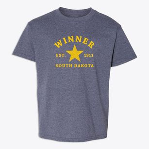 Winner South Dakota Star Youth T-shirt