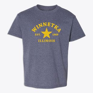 Winnetka Illinois Star Youth T-shirt