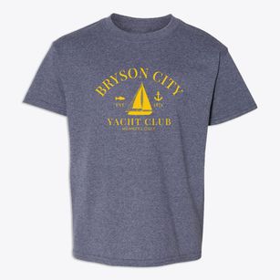 Bryson City North Carolina Yacht Club Youth T-shirt