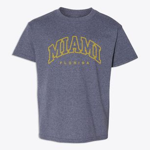 Miami Florida Inline Youth T-shirt