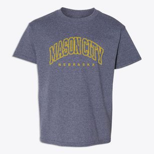 Mason City Nebraska Inline Youth T-shirt