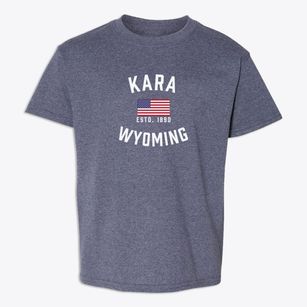 Kara Wyoming Patriot Youth T-shirt
