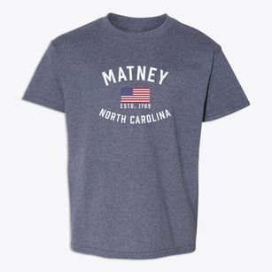 Matney North Carolina Patriot Youth T-shirt