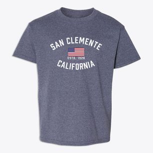 San Clemente California Patriot Youth T-shirt
