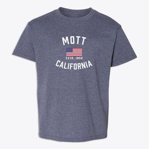 Mott California Patriot Youth T-shirt