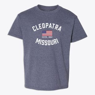 Cleopatra Missouri Patriot Youth T-shirt