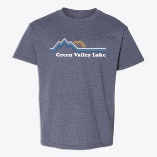 Green Valley Lake California Mountain View Youth T-shirt