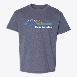 Fairbanks Pennsylvania Mountain View Youth T-shirt