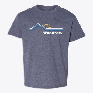 Woodrow North Carolina Mountain View Youth T-shirt