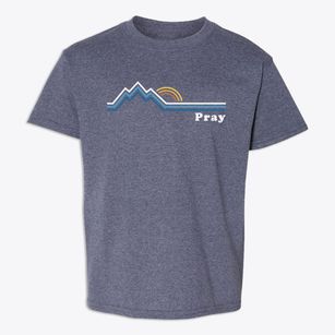 Pray Wisconsin Mountain View Youth T-shirt