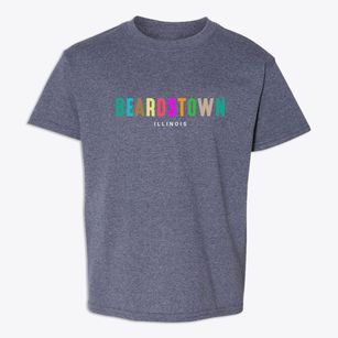 Beardstown Illinois Color Pop Youth T-shirt