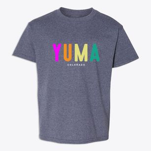 Yuma Colorado Color Pop Youth T-shirt