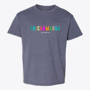 Chickamauga Georgia Color Pop Youth T-shirt