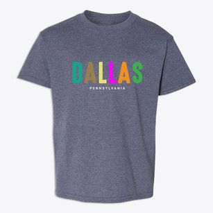 Dallas Pennsylvania Color Pop Youth T-shirt