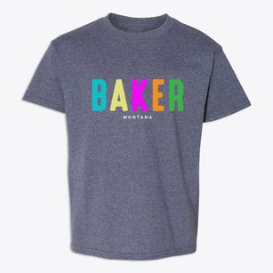 Baker Montana Color Pop Youth T-shirt