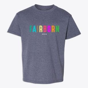 Fairborn Ohio Color Pop Youth T-shirt