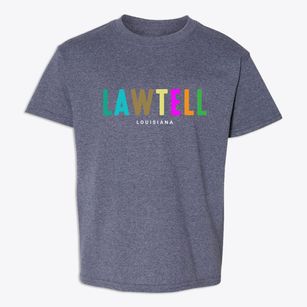 Lawtell Louisiana Color Pop Youth T-shirt
