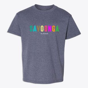 Savoonga Alaska Color Pop Youth T-shirt