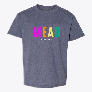 Mead Nebraska Color Pop Youth T-shirt