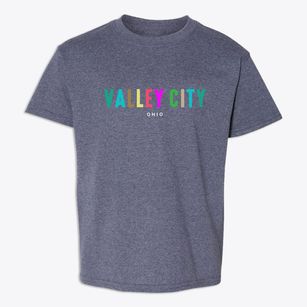 Valley City Ohio Color Pop Youth T-shirt