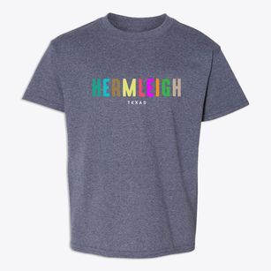 Hermleigh Texas Color Pop Youth T-shirt