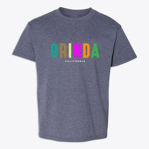 Orinda California Color Pop Youth T-shirt