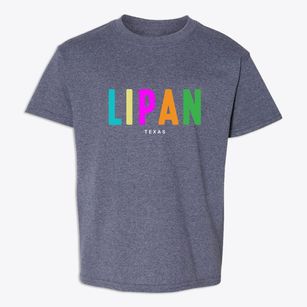Lipan Texas Color Pop Youth T-shirt