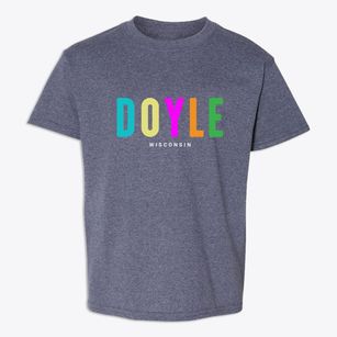 Doyle Wisconsin Color Pop Youth T-shirt