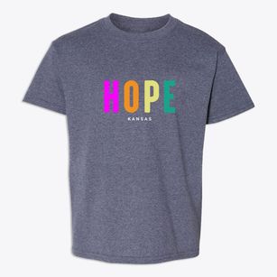 Hope Kansas Color Pop Youth T-shirt