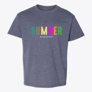 Sumner Mississippi Color Pop Youth T-shirt