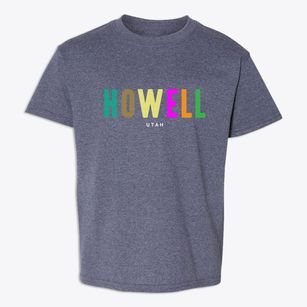 Howell Utah Color Pop Youth T-shirt