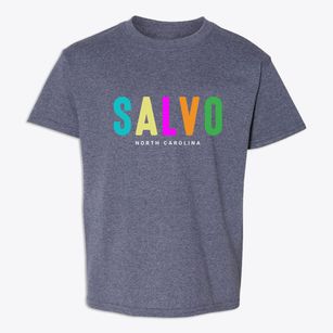 Salvo North Carolina Color Pop Youth T-shirt