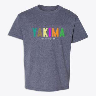 Yakima Washington Color Pop Youth T-shirt