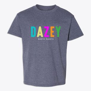 Dazey North Dakota Color Pop Youth T-shirt