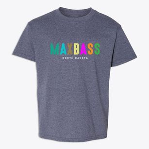 Maxbass North Dakota Color Pop Youth T-shirt