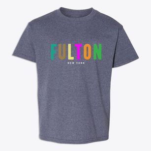 Fulton New York Color Pop Youth T-shirt