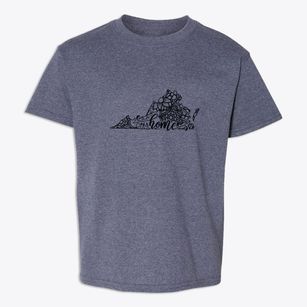  Virginia Mandala Youth T-shirt