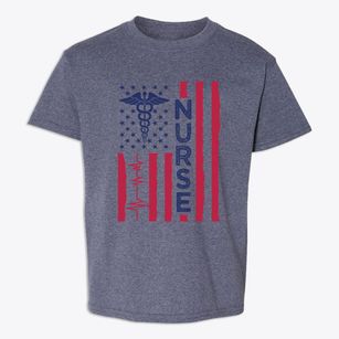   Patriotic Nurses Youth T-shirt