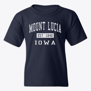 Mount Lucia Iowa Classic Established Youth T-shirt