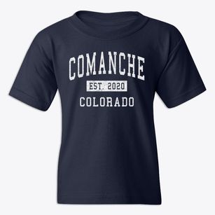 Comanche Colorado Classic Established Youth T-shirt