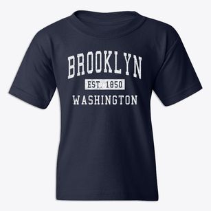 Brooklyn Washington Classic Established Youth T-shirt