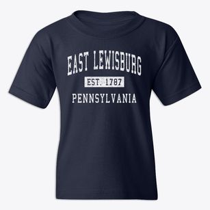 East Lewisburg Pennsylvania Classic Established Youth T-shirt