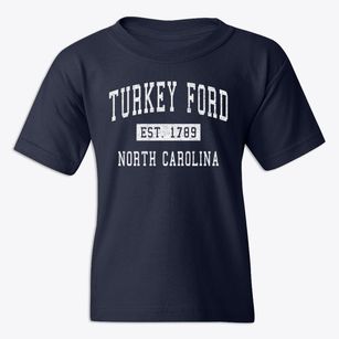 Turkey Ford North Carolina Classic Established Youth T-shirt