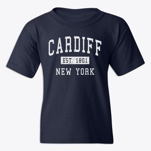Cardiff New York Classic Established Youth T-shirt