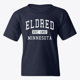 Eldred Minnesota Classic Established Youth T-shirt