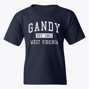 Gandy West Virginia Classic Established Youth T-shirt